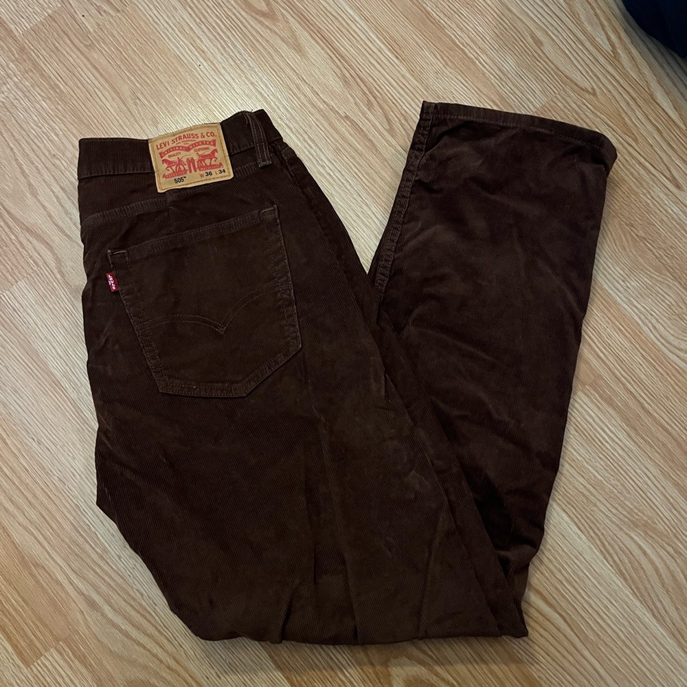 Levi's Brown Corduroy Men’s Pants